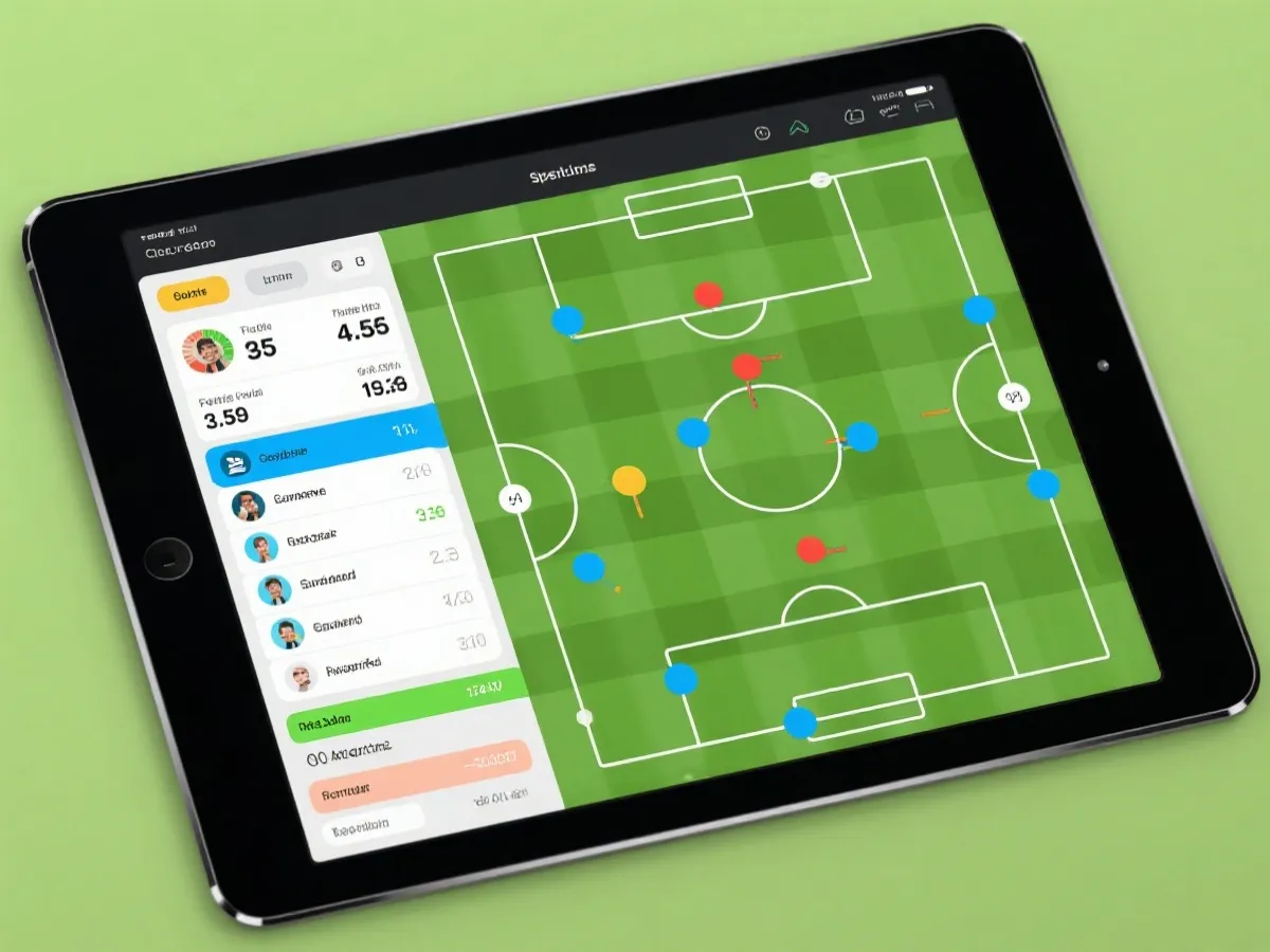 赛中盘口与数据联动示意图