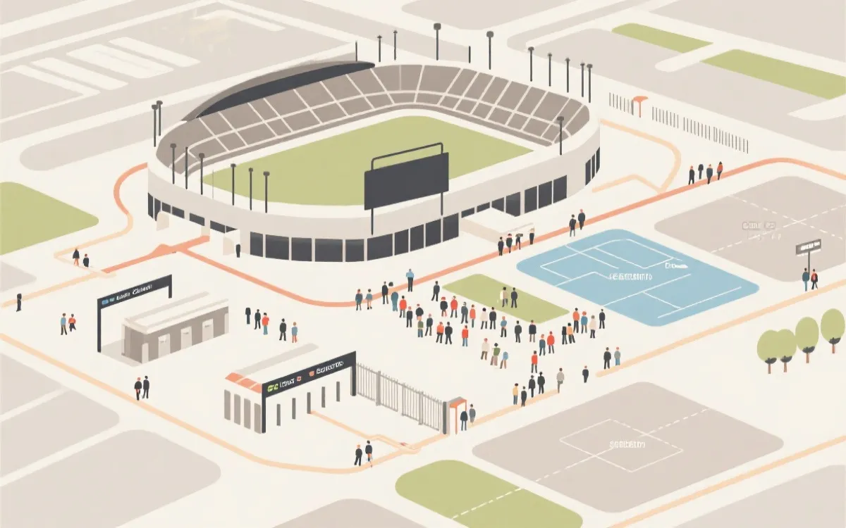 2026世界杯座位区域怎么选？用“地图与动线”把进出场时间、排队压力一次算清