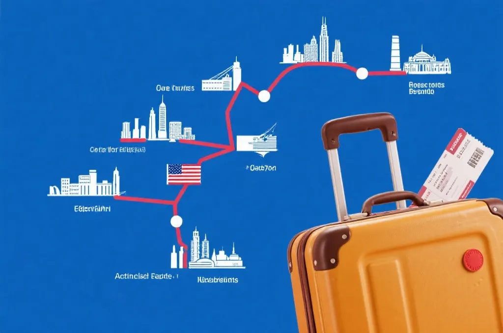美国世界杯重点城市赛程分布与旅行路线图